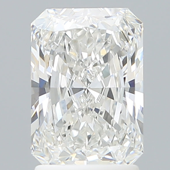2.08 Carat Radiant Shaped, Ideal Cut, E Color, VVS1 Clarity, IGI Certified Lab Grown Diamond