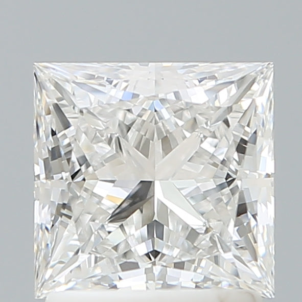 1.59 Carat Princess Shaped, Ideal Cut, E Color, VVS1 Clarity, IGI Certified Lab Grown Diamond