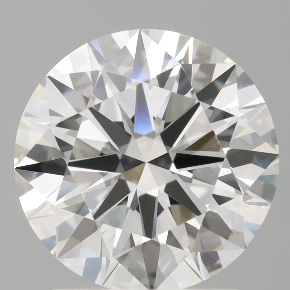 2.03 Carat Round Shaped, Ideal Cut, E Color, VVS2 Clarity, IGI Certified Lab Grown Diamond