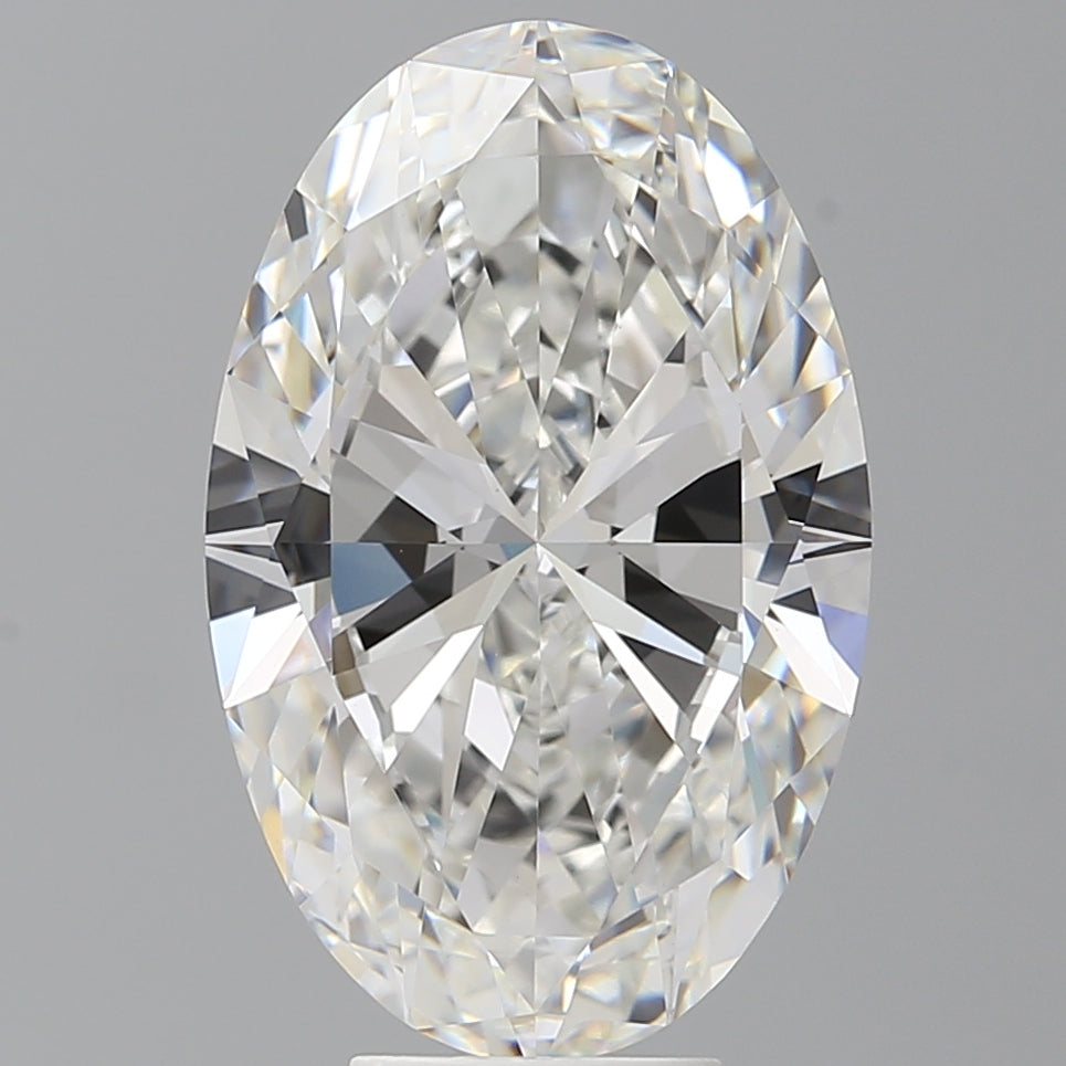 7.03 Carat Oval Shaped, Ideal Cut, F Color, VVS2 Clarity, IGI Certified Lab Grown Diamond