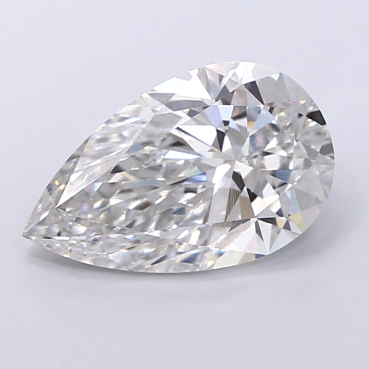 2.64 Carat Pear Shaped, Very Good Cut, F Color, VS1 Clarity, IGI Certified Lab Grown Diamond