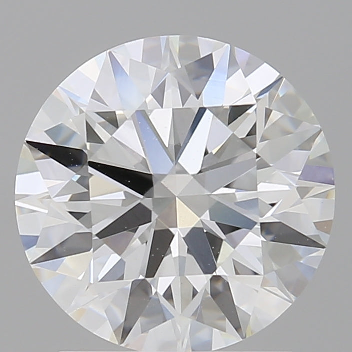 2.01 Carat Round Shaped, Ideal Cut, E Color, VVS2 Clarity, IGI Certified Lab Grown Diamond