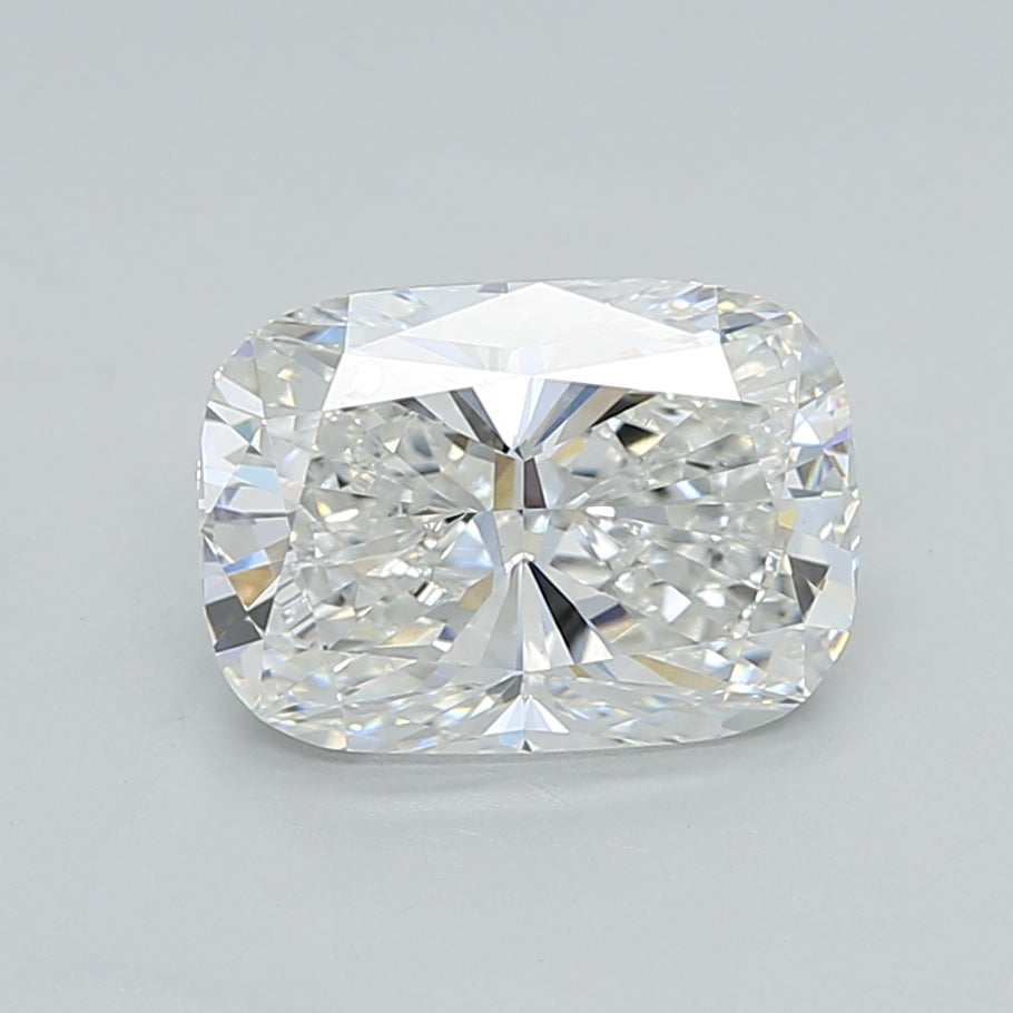 2.03 Carat Cushion Shaped, Ideal Cut, E Color, VVS2 Clarity, IGI Certified Lab Grown Diamond