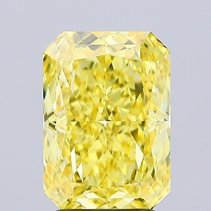3.08 Carat Radiant Shaped, Ideal Cut, VS1 Clarity, IGI Certified Lab Grown Diamond
