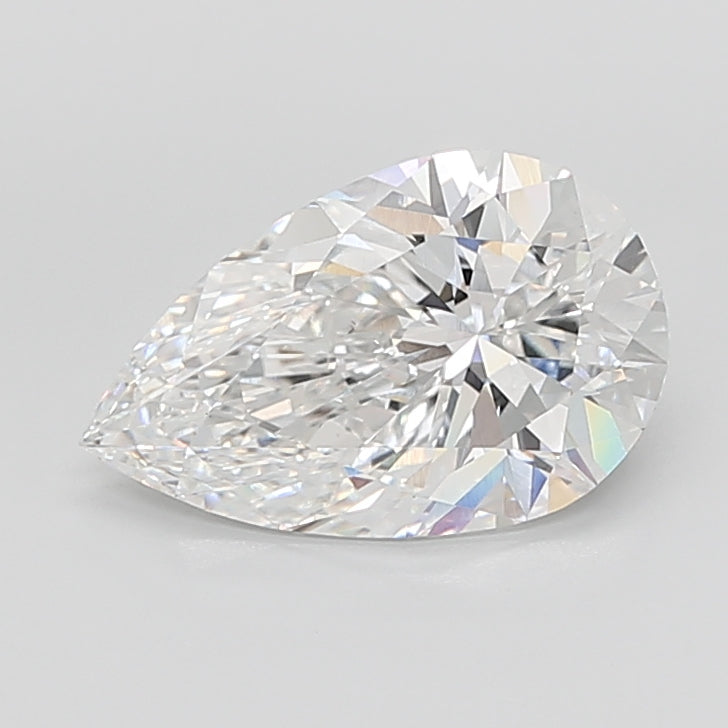7.07 Carat Pear Shaped, Ideal Cut, E Color, VS1 Clarity, IGI Certified Lab Grown Diamond