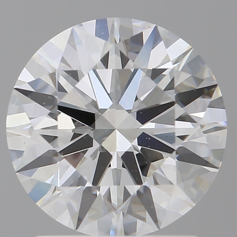 2.01 Carat Round Shaped, Ideal Cut, E Color, VVS2 Clarity, IGI Certified Lab Grown Diamond