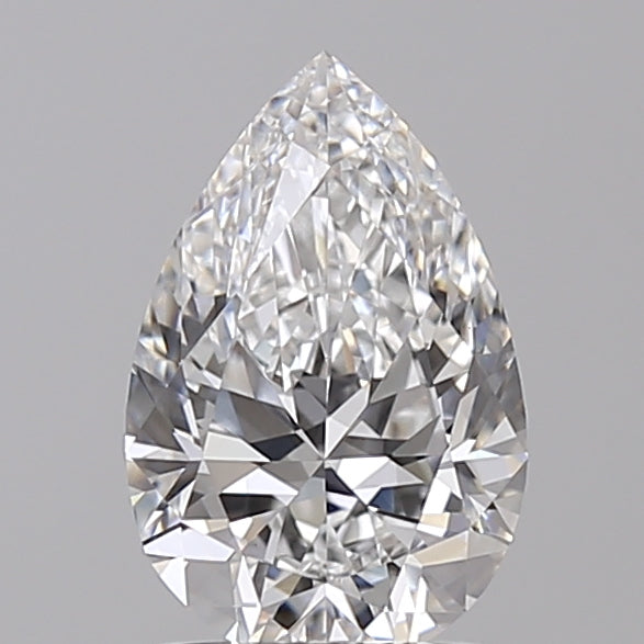 1.52 Carat Pear Shaped, Excellent Cut, D Color, VVS2 Clarity, IGI Certified Lab Grown Diamond