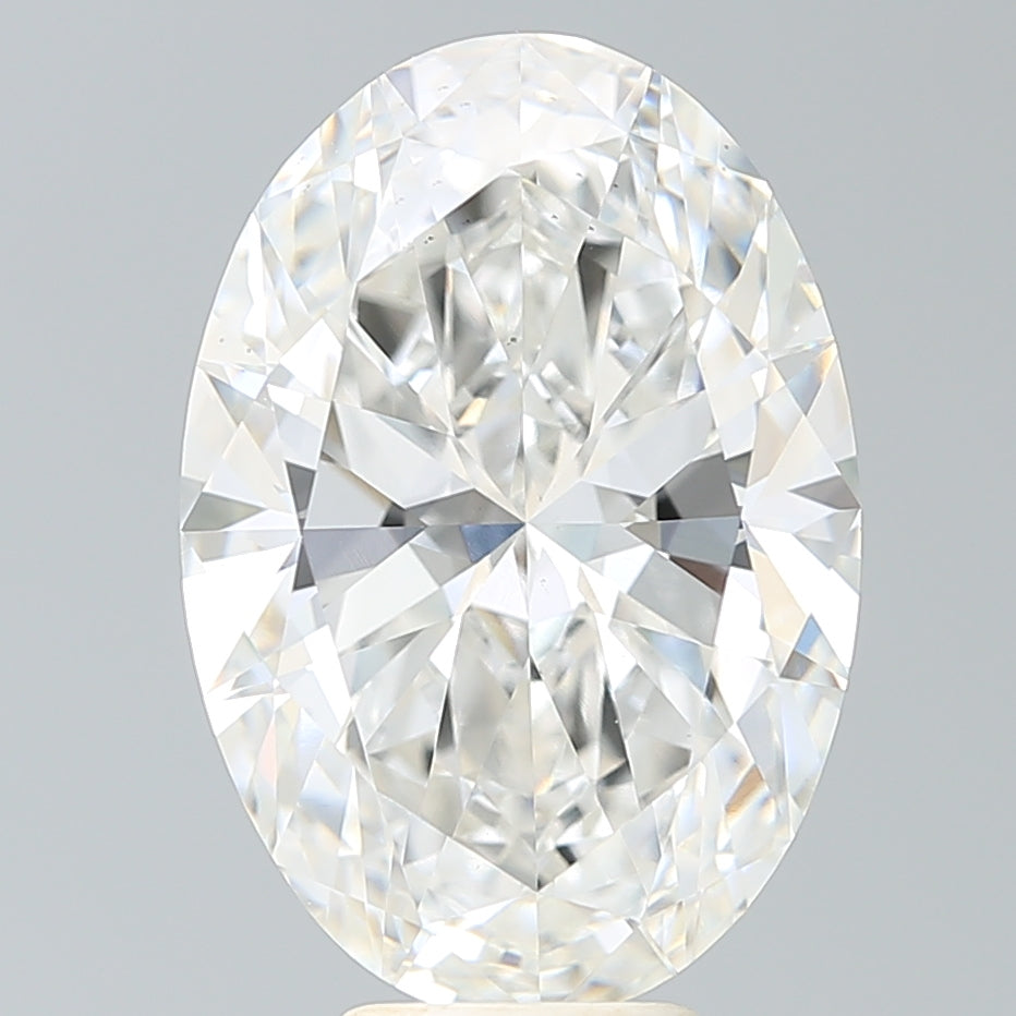 7.39 Carat Oval Shaped, Excellent Cut, F Color, VS2 Clarity, IGI Certified Lab Grown Diamond