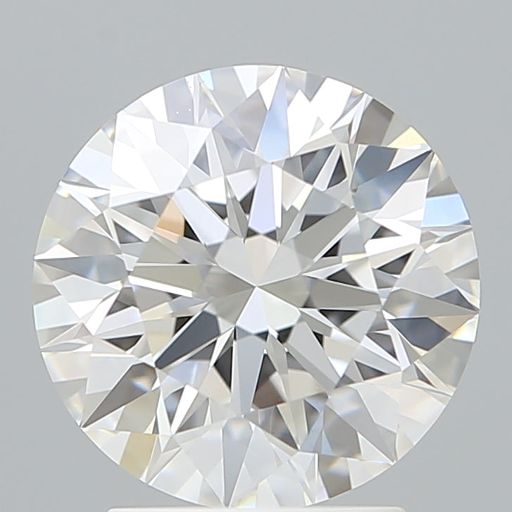 2.68 Carat Round Shaped, Ideal Cut, E Color, VVS2 Clarity, IGI Certified Lab Grown Diamond