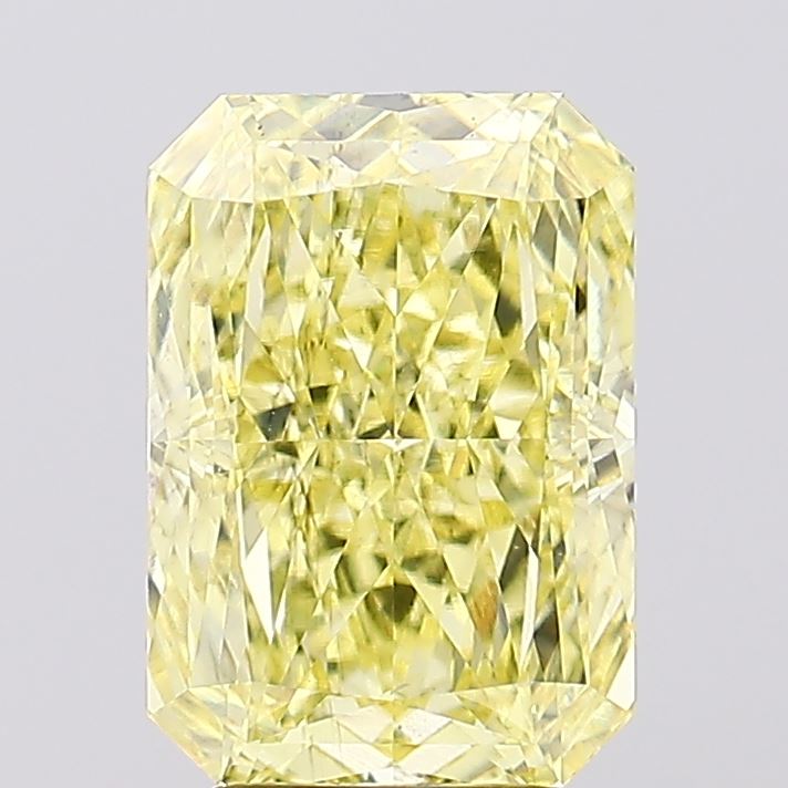 4.13 Carat Radiant Shaped, Ideal Cut, SI1 Clarity, IGI Certified Lab Grown Diamond