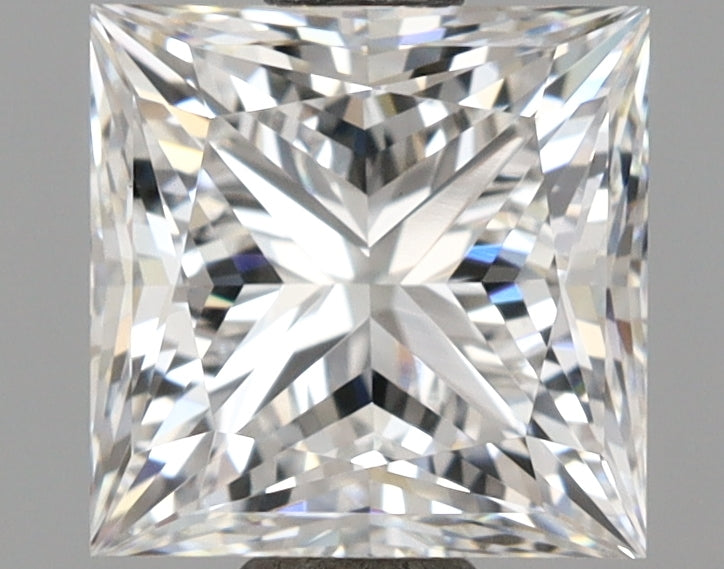 2.02 Carat Princess Shaped, Excellent Cut, D Color, VS1 Clarity, IGI Certified Lab Grown Diamond