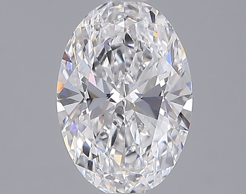1.53 Carat Oval Shaped, Ideal Cut, D Color, VVS1 Clarity, IGI Certified Lab Grown Diamond