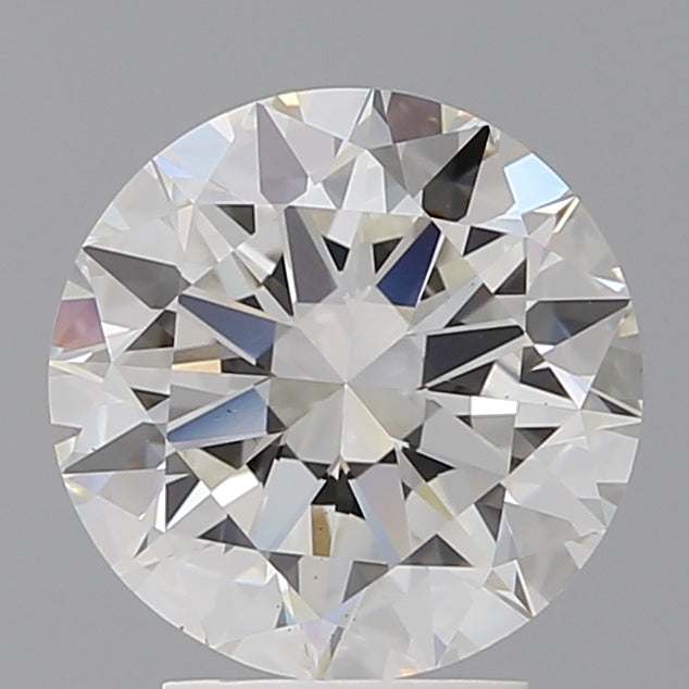 3.51 Carat Round Shaped, Excellent Cut, E Color, VS1 Clarity, IGI Certified Lab Grown Diamond