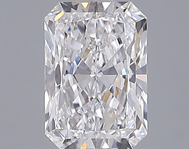1.06 Carat Radiant Shaped, Ideal Cut, D Color, VVS2 Clarity, IGI Certified Lab Grown Diamond