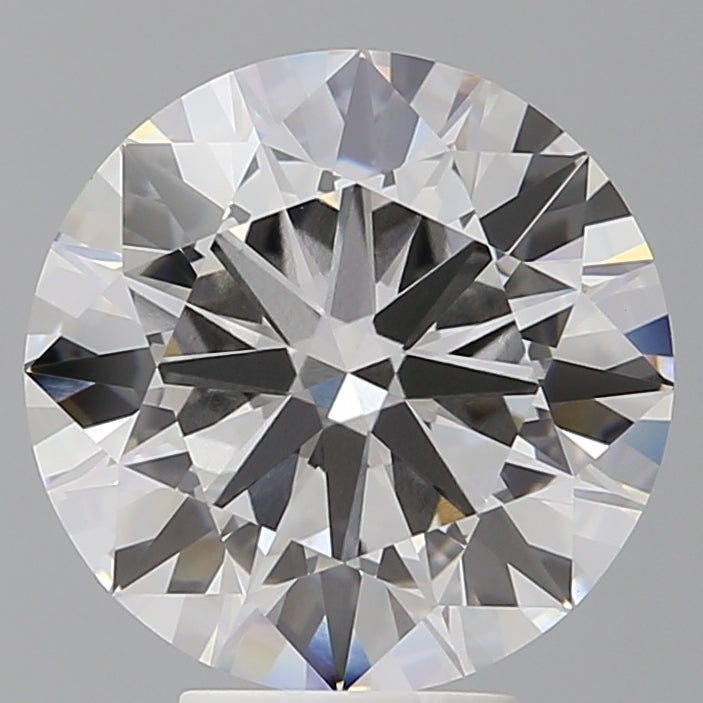 5.51 Carat Round Shaped, Ideal Cut, F Color, VVS2 Clarity, IGI Certified Lab Grown Diamond