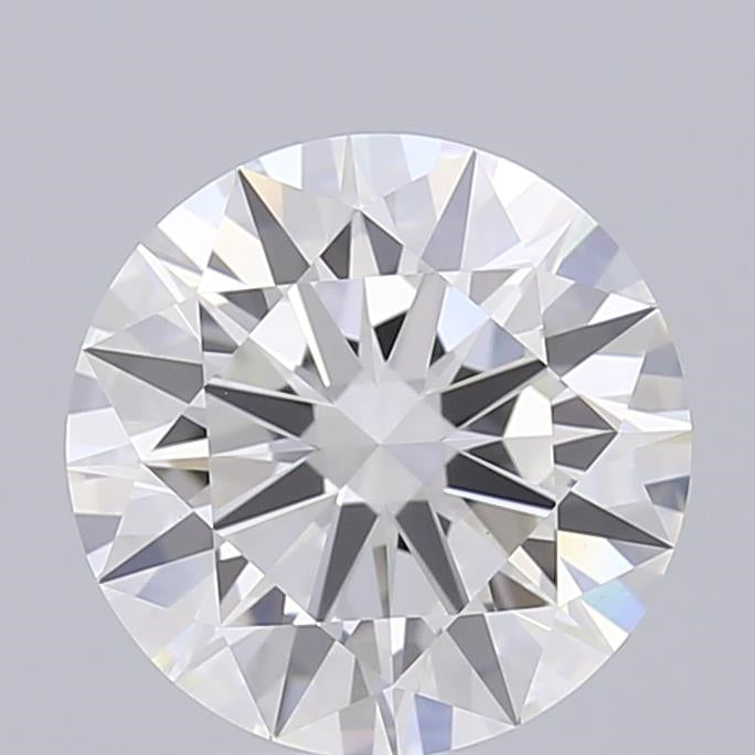 2.10 Carat Round Shaped, Ideal Cut, F Color, VVS2 Clarity, IGI Certified Lab Grown Diamond