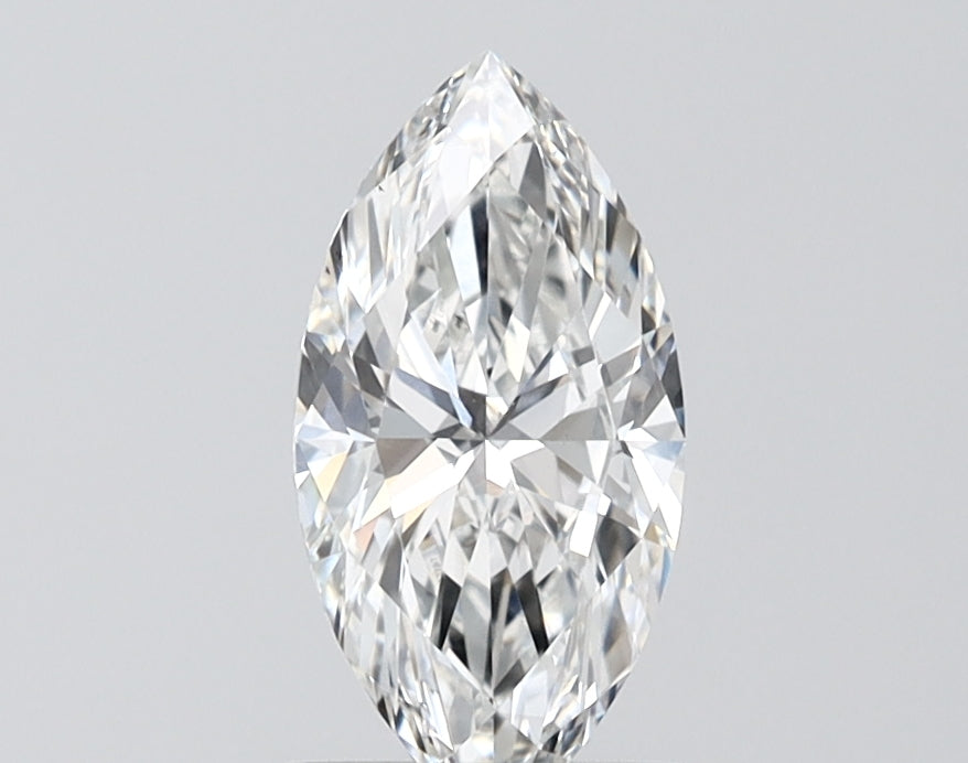 1.08 Carat Marquise Shaped, Ideal Cut, E Color, VVS2 Clarity, IGI Certified Lab Grown Diamond