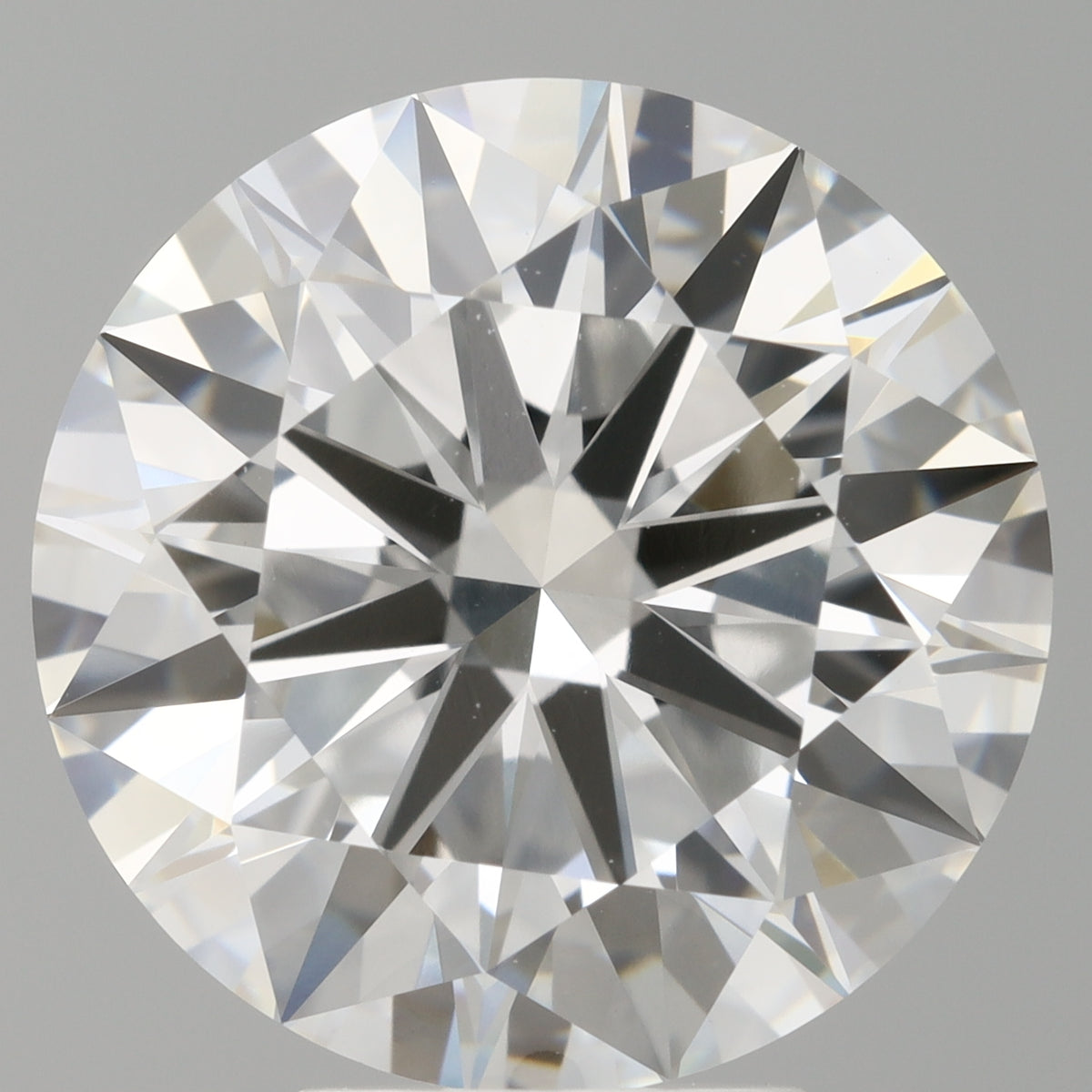 6.08 Carat Round Shaped, Ideal Cut, E Color, VVS2 Clarity, IGI Certified Lab Grown Diamond