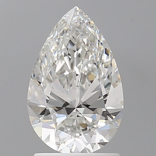 1.60 Carat Pear Shaped, Ideal Cut, F Color, VS1 Clarity, IGI Certified Lab Grown Diamond