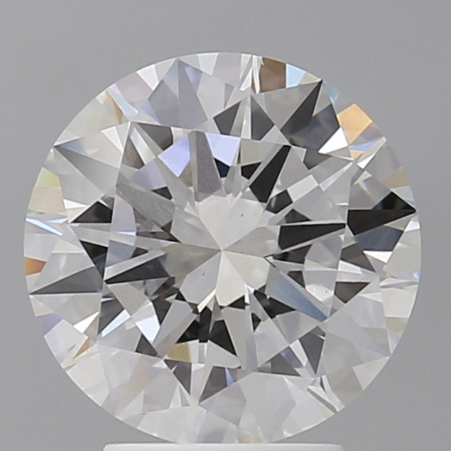 3.52 Carat Round Shaped, Excellent Cut, E Color, VS1 Clarity, IGI Certified Lab Grown Diamond