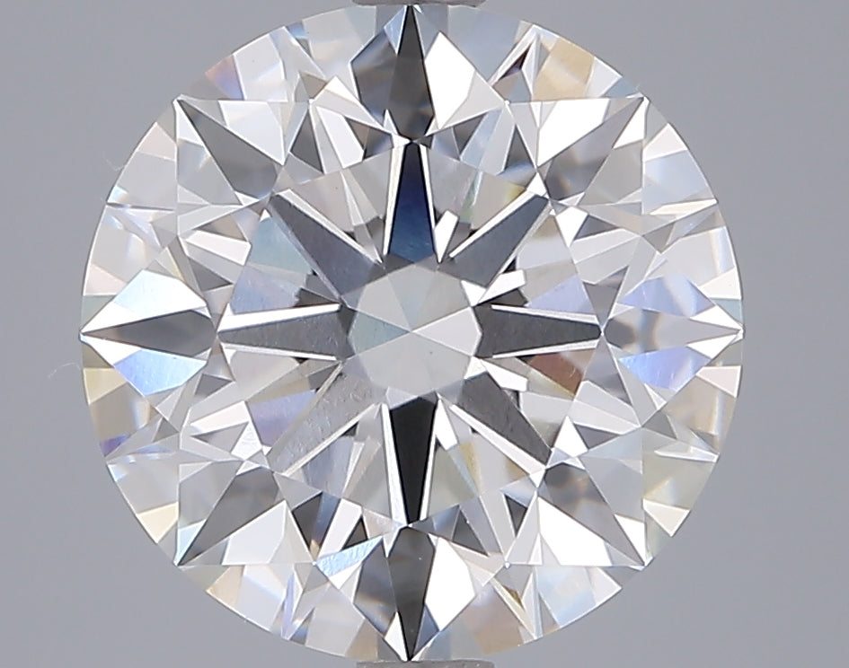 4.58 Carat Round Shaped, Ideal Cut, F Color, VVS2 Clarity, IGI Certified Lab Grown Diamond
