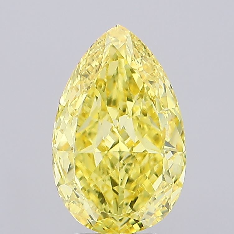 5.00 Carat Pear Shaped, Very Good Cut, VS2 Clarity, IGI Certified Lab Grown Diamond