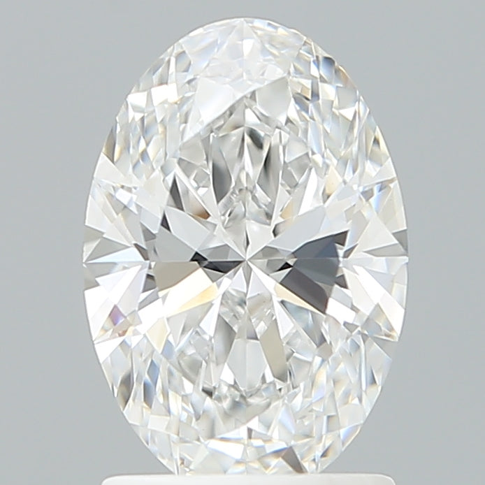 1.57 Carat Oval Shaped, Ideal Cut, D Color, VVS2 Clarity, IGI Certified Lab Grown Diamond