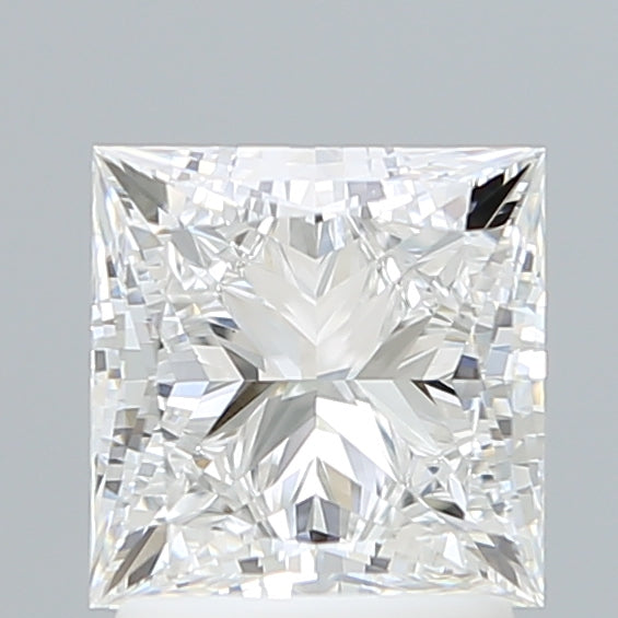 2.00 Carat Princess Shaped, Ideal Cut, D Color, VVS1 Clarity, IGI Certified Lab Grown Diamond