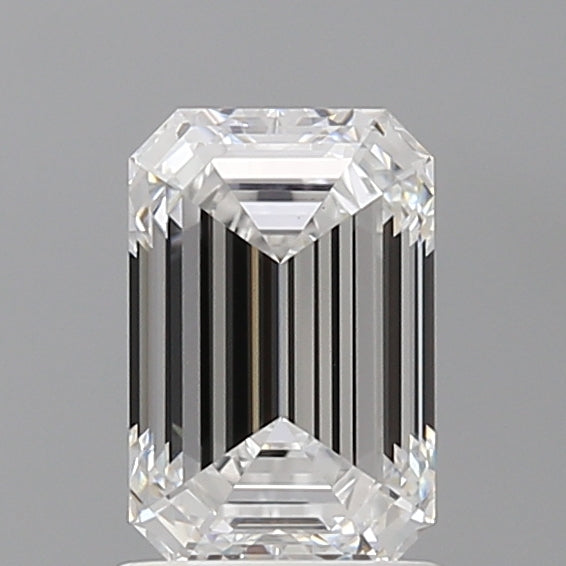 1.60 Carat Emerald Shaped, Ideal Cut, D Color, VVS2 Clarity, IGI Certified Lab Grown Diamond