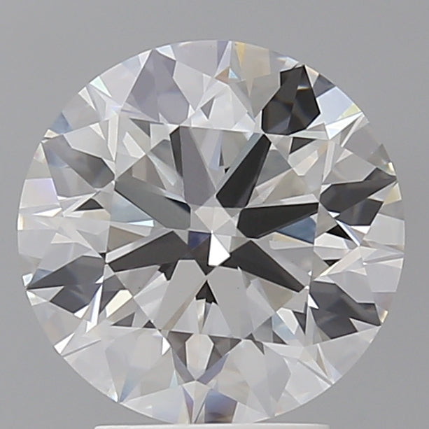 3.51 Carat Round Shaped, Ideal Cut, F Color, VVS2 Clarity, IGI Certified Lab Grown Diamond
