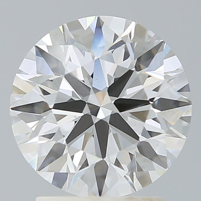 2.35 Carat Round Shaped, Ideal Cut, F Color, VS1 Clarity, IGI Certified Lab Grown Diamond