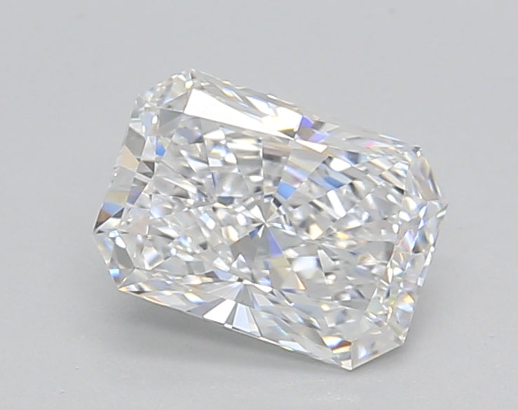 1.01 Carat Radiant Shaped, Ideal Cut, D Color, VS1 Clarity, IGI Certified Lab Grown Diamond