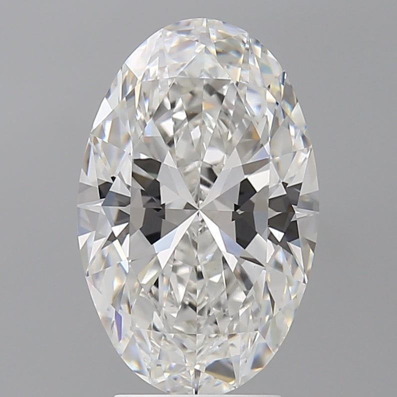 3.59 Carat Oval Shaped, Ideal Cut, F Color, VS1 Clarity, IGI Certified Lab Grown Diamond