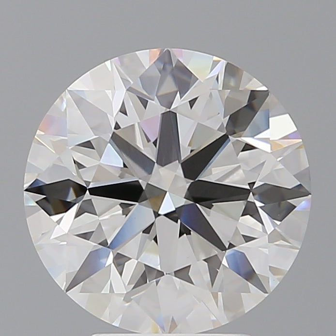 4.56 Carat Round Shaped, Ideal Cut, F Color, VVS2 Clarity, IGI Certified Lab Grown Diamond