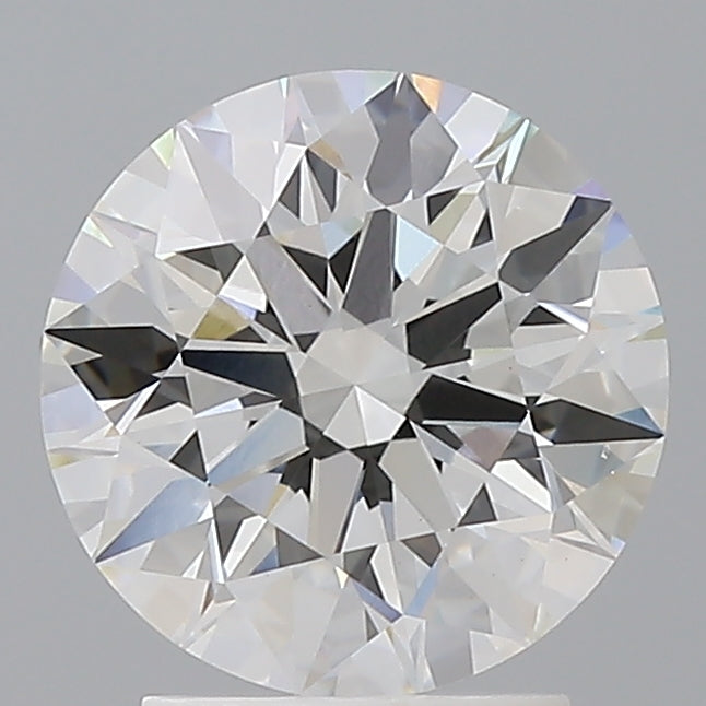 2.54 Carat Round Shaped, Ideal Cut, F Color, VS1 Clarity, IGI Certified Lab Grown Diamond