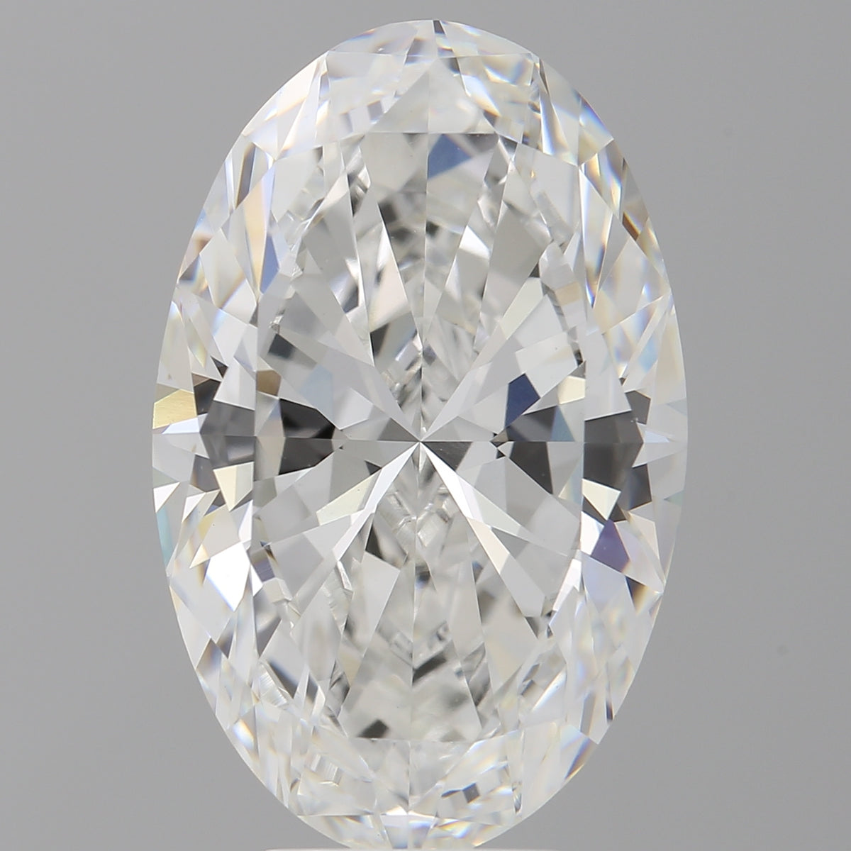 7.01 Carat Oval Shaped, Ideal Cut, F Color, VVS2 Clarity, IGI Certified Lab Grown Diamond