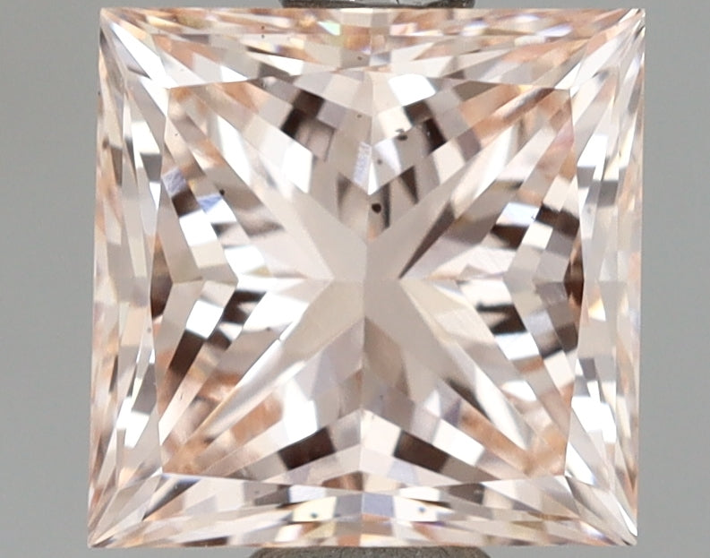 1.50 Carat Princess Shaped, Very Good Cut, VS2 Clarity, IGI Certified Lab Grown Diamond