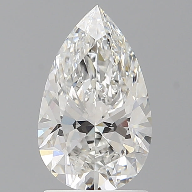 1.59 Carat Pear Shaped, Ideal Cut, E Color, VVS2 Clarity, IGI Certified Lab Grown Diamond