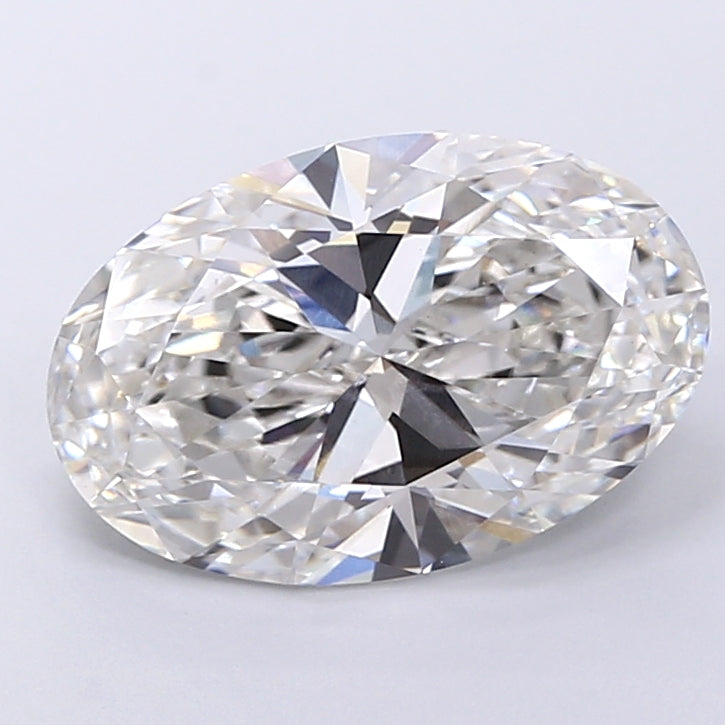 5.03 Carat Oval Shaped, Very Good Cut, G Color, VS1 Clarity, IGI Certified Lab Grown Diamond