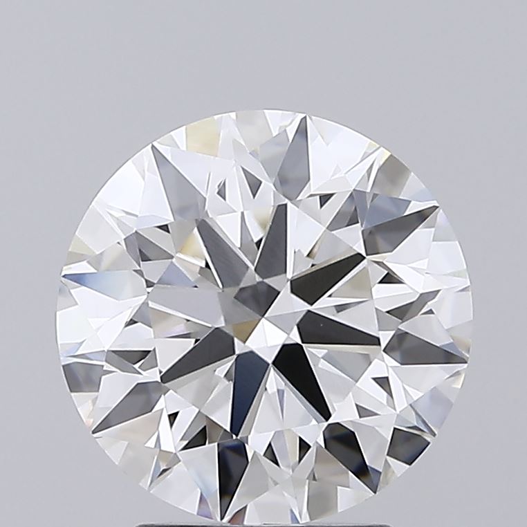 3.28 Carat Round Shaped, Ideal Cut, E Color, VVS2 Clarity, IGI Certified Lab Grown Diamond
