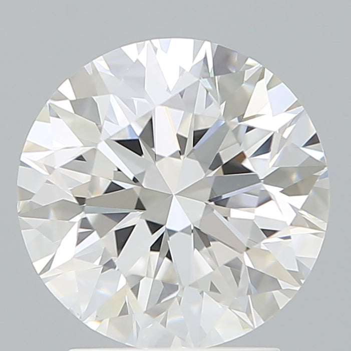 2.61 Carat Round Shaped, Excellent Cut, D Color, VVS2 Clarity, IGI Certified Lab Grown Diamond