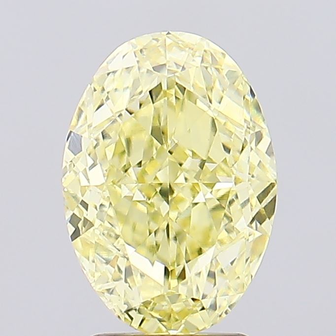 3.55 Carat Oval Shaped, Excellent Cut, VVS2 Clarity, IGI Certified Lab Grown Diamond