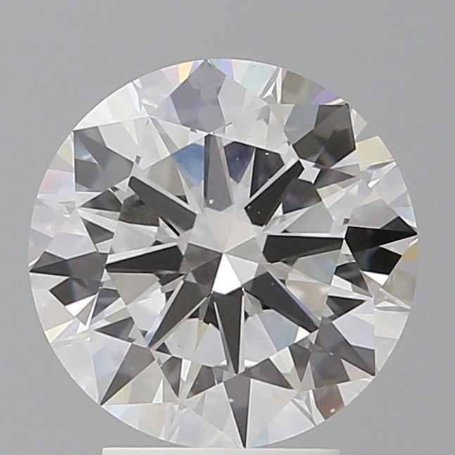 3.51 Carat Round Shaped, Excellent Cut, F Color, VS1 Clarity, IGI Certified Lab Grown Diamond