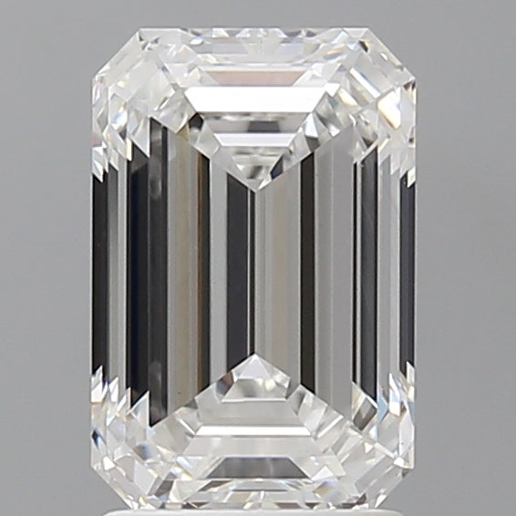2.47 Carat Emerald Shaped, Ideal Cut, D Color, VS1 Clarity, IGI Certified Lab Grown Diamond