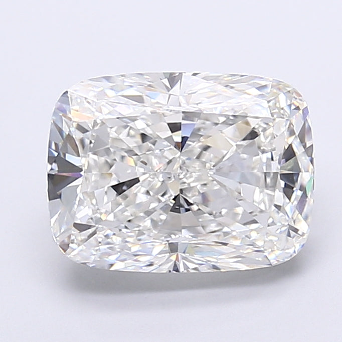 5.52 Carat Cushion Shaped, Very Good Cut, F Color, VVS2 Clarity, IGI Certified Lab Grown Diamond