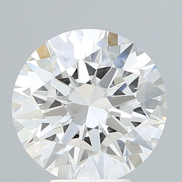 5.30 Carat Round Shaped, Excellent Cut, F Color, VS1 Clarity, IGI Certified Lab Grown Diamond