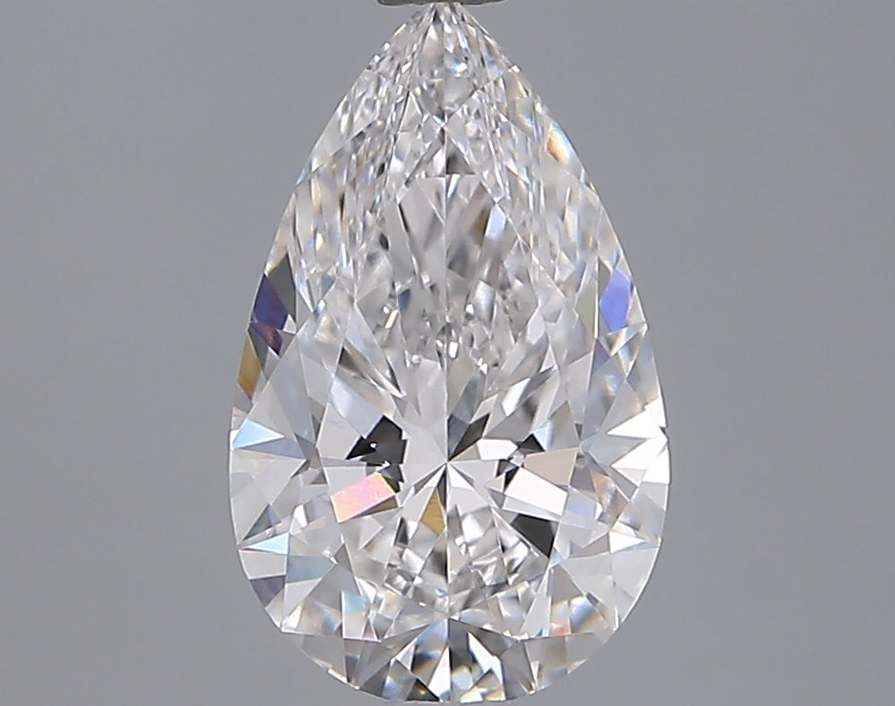 2.05 Carat Pear Shaped, Ideal Cut, E Color, VVS1 Clarity, IGI Certified Lab Grown Diamond