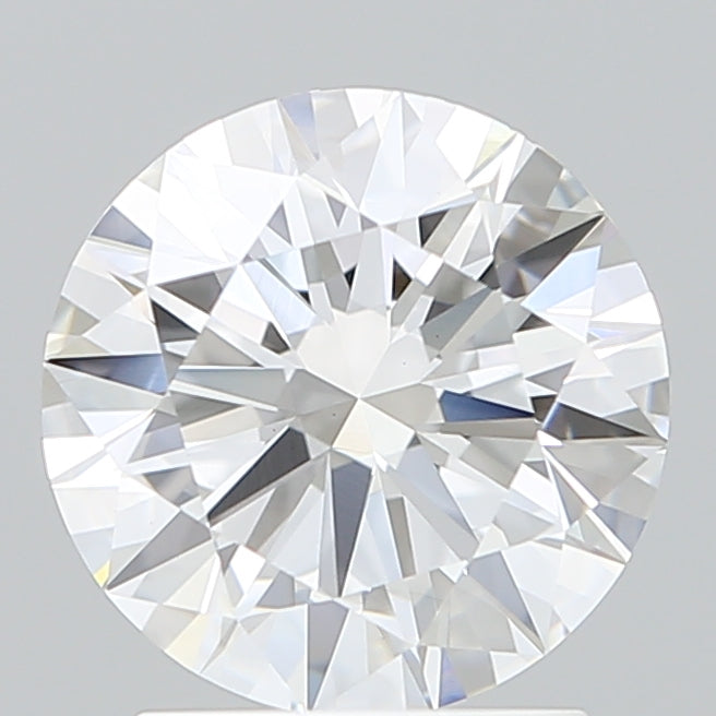 2.09 Carat Round Shaped, Ideal Cut, E Color, VS1 Clarity, IGI Certified Lab Grown Diamond