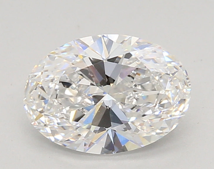 1.34 Carat Oval Shaped, Ideal Cut, D Color, VS1 Clarity, IGI Certified Lab Grown Diamond