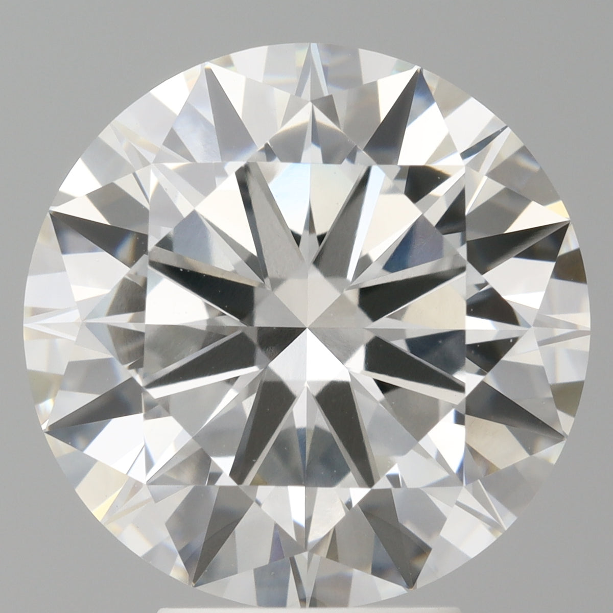 5.00 Carat Round Shaped, Excellent Cut, F Color, VVS2 Clarity, IGI Certified Lab Grown Diamond